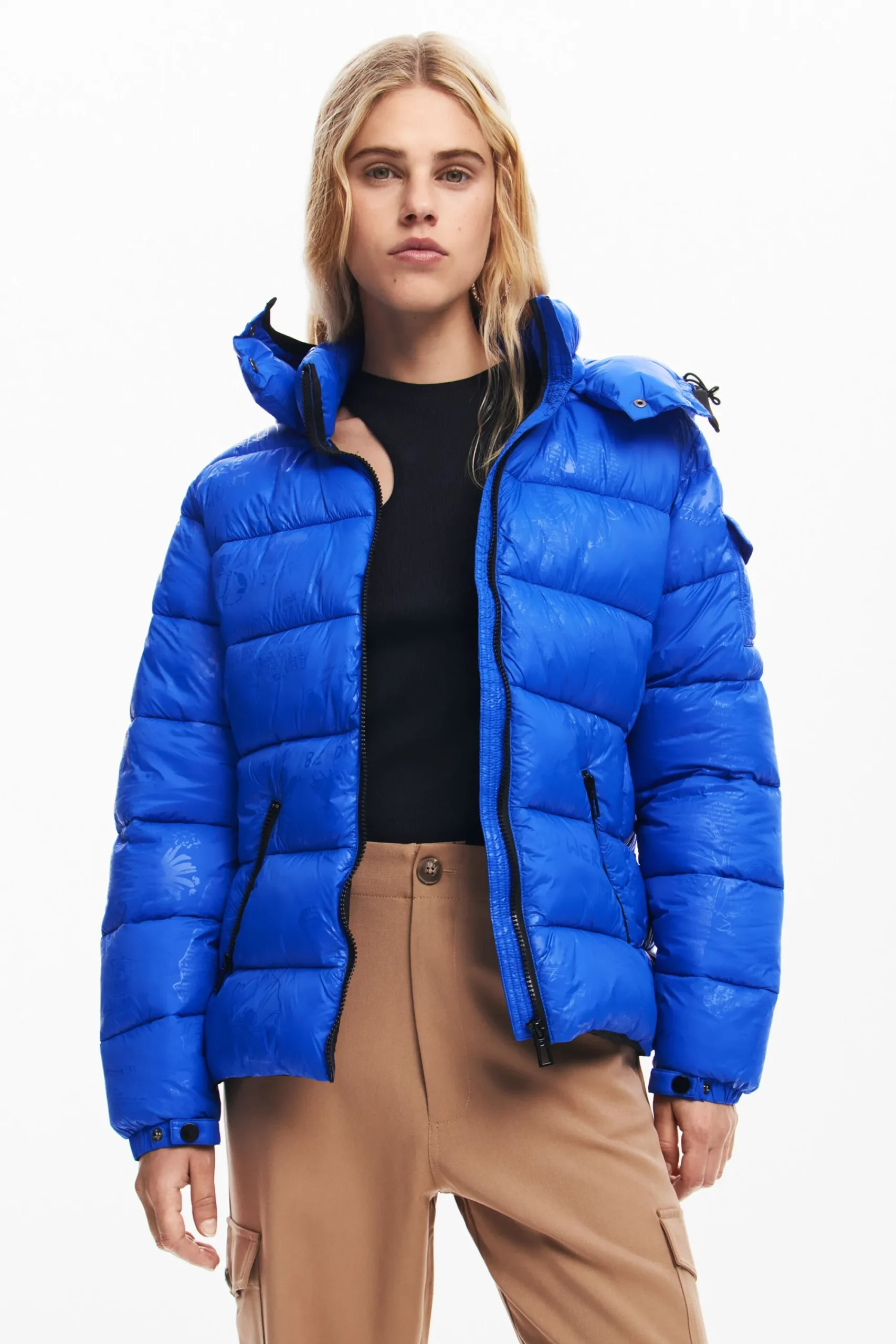 Abrigos Y Chaquetas-Desigual Abrigo acolchado