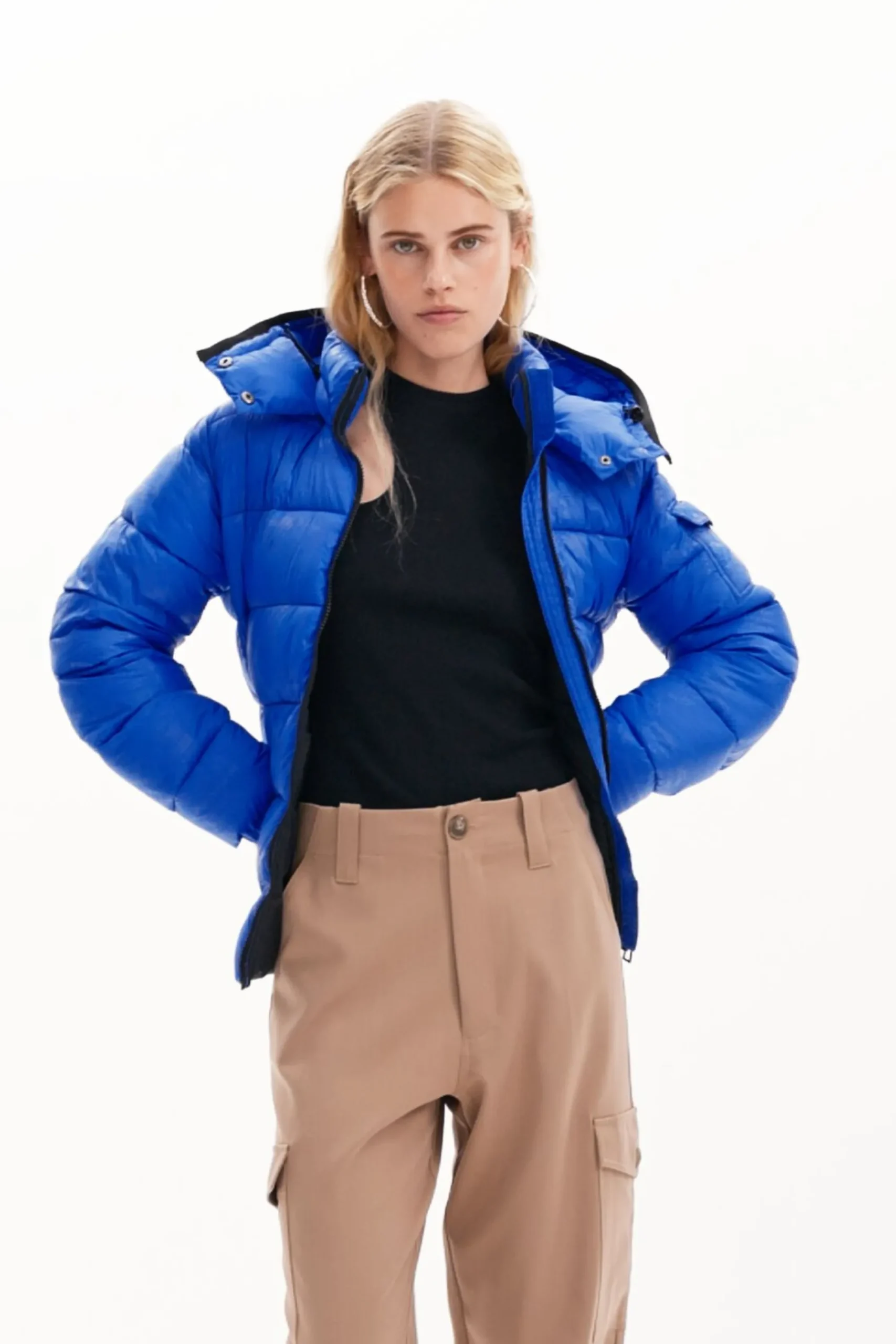 Abrigos Y Chaquetas-Desigual Abrigo acolchado