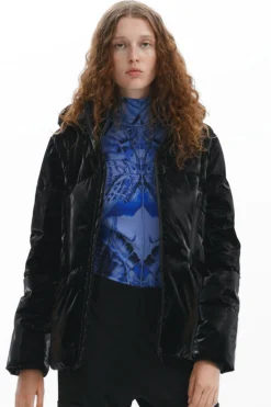 Abrigos Y Chaquetas-Desigual Abrigo acolchado capucha