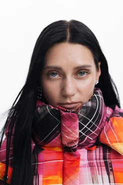 Abrigos Y Chaquetas-Desigual Abrigo acolchado cuadros