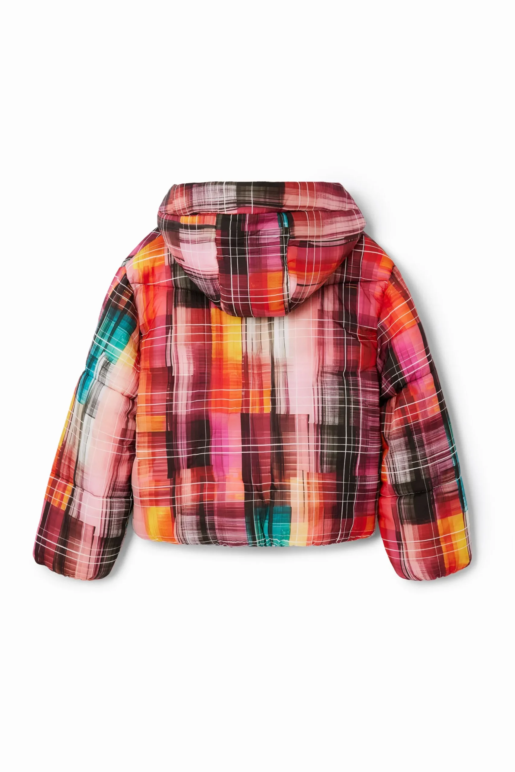 Abrigos Y Chaquetas-Desigual Abrigo acolchado estampado