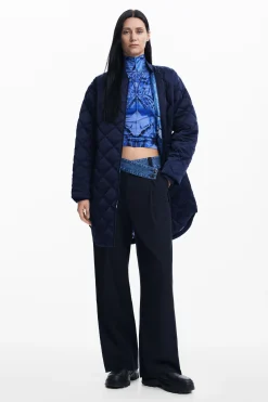 Abrigos Y Chaquetas-Desigual Abrigo acolchado largo