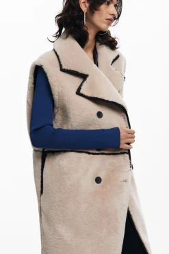 Abrigos Y Chaquetas-Desigual Abrigo desmontable