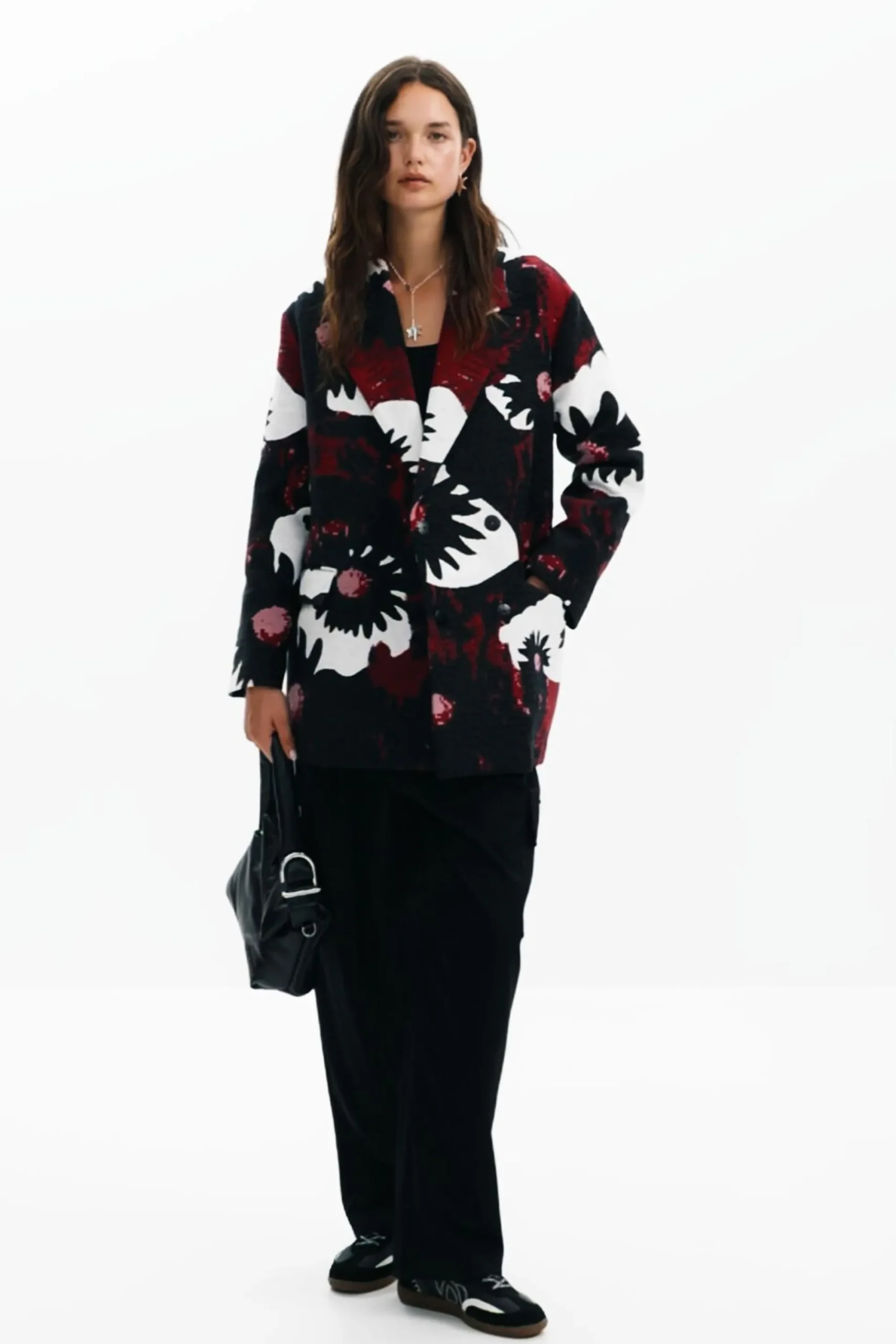 Abrigos Y Chaquetas-Desigual Abrigo floral M. Christian Lacroix