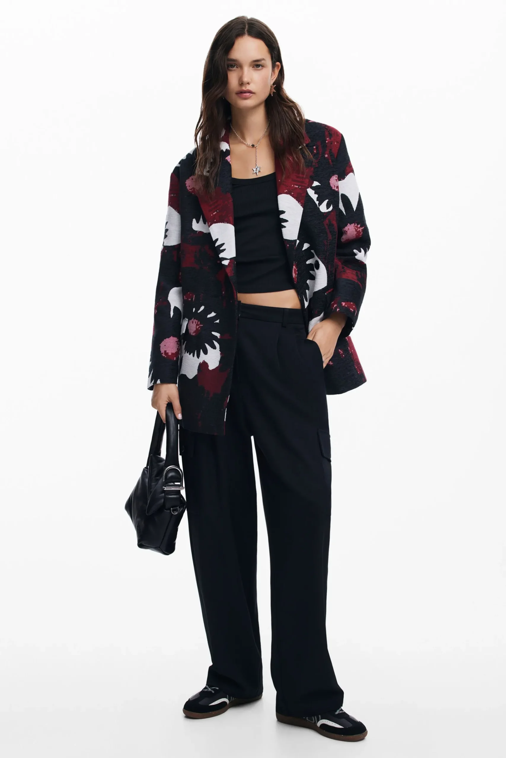 Abrigos Y Chaquetas-Desigual Abrigo floral M. Christian Lacroix