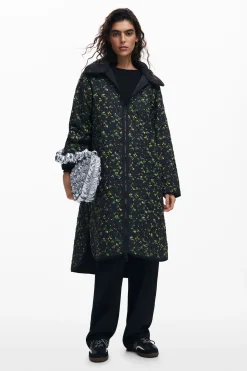 Abrigos Y Chaquetas-Desigual Abrigo largo acolchado