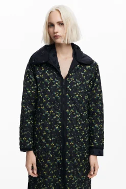 Abrigos Y Chaquetas-Desigual Abrigo largo acolchado