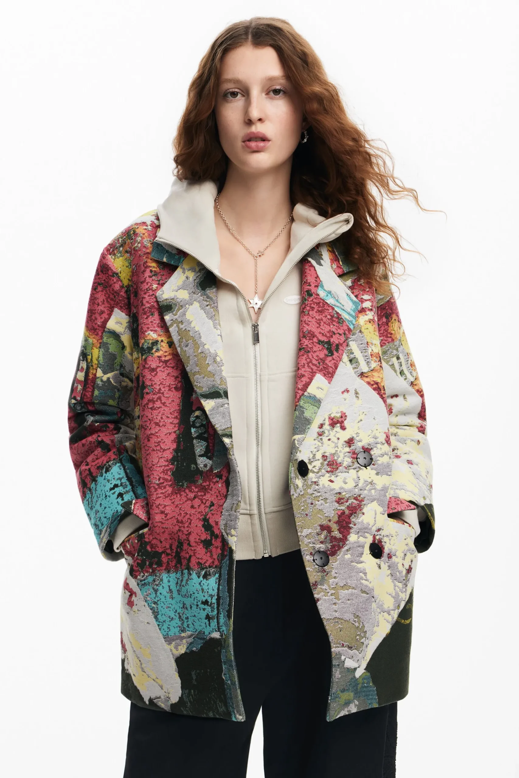 Abrigos Y Chaquetas-Desigual Abrigo largo arty M. Christian Lacroix