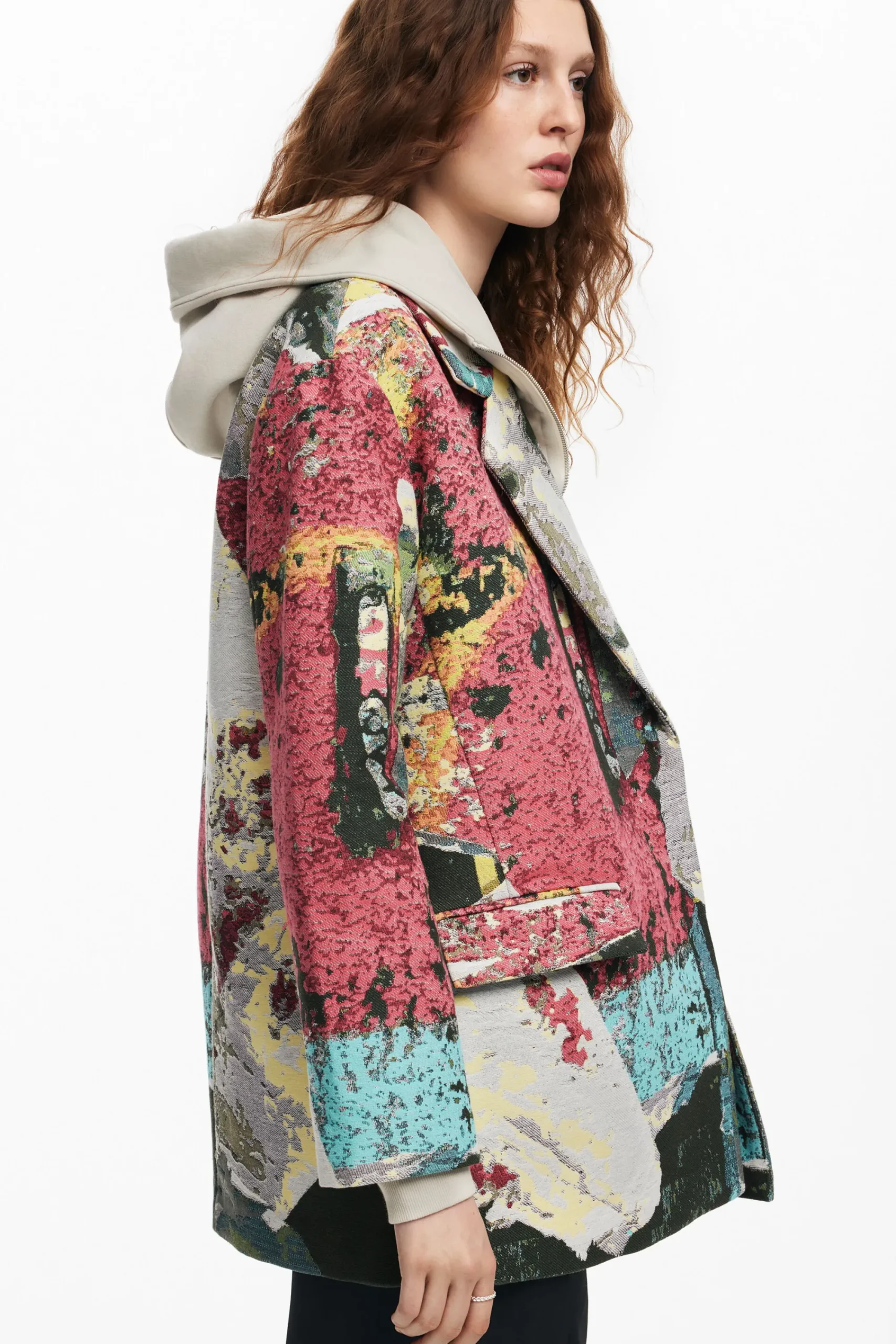 Abrigos Y Chaquetas-Desigual Abrigo largo arty M. Christian Lacroix