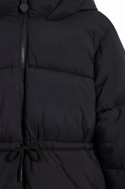 Abrigos Y Chaquetas-Desigual Abrigo largo gran capucha bolsillos
