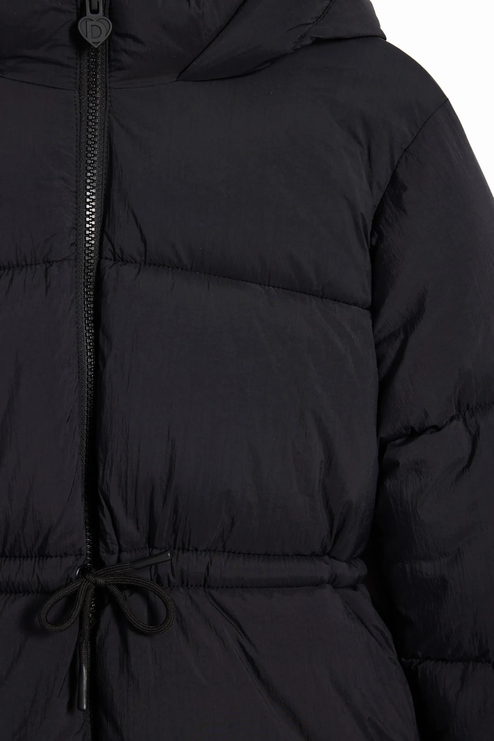 Abrigos Y Chaquetas-Desigual Abrigo largo gran capucha bolsillos