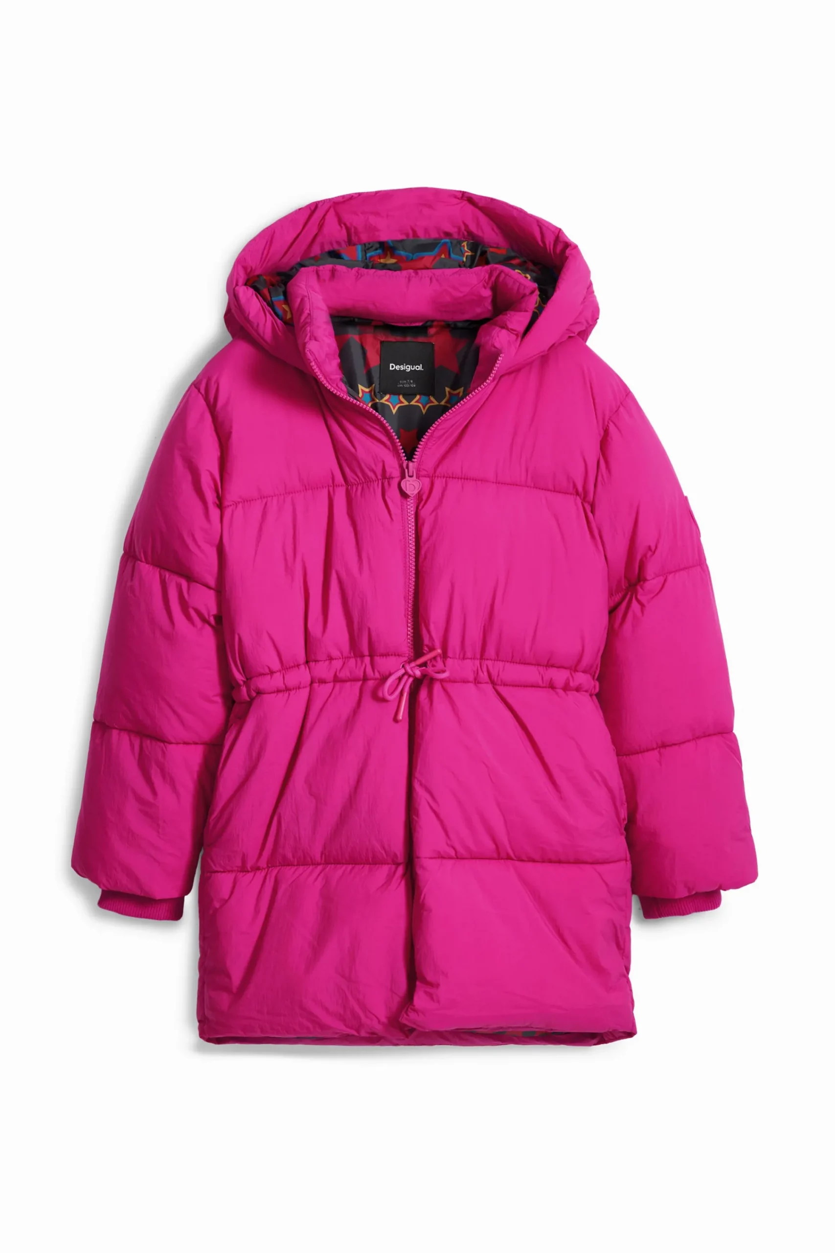 Abrigos Y Chaquetas-Desigual Abrigo largo gran capucha bolsillos