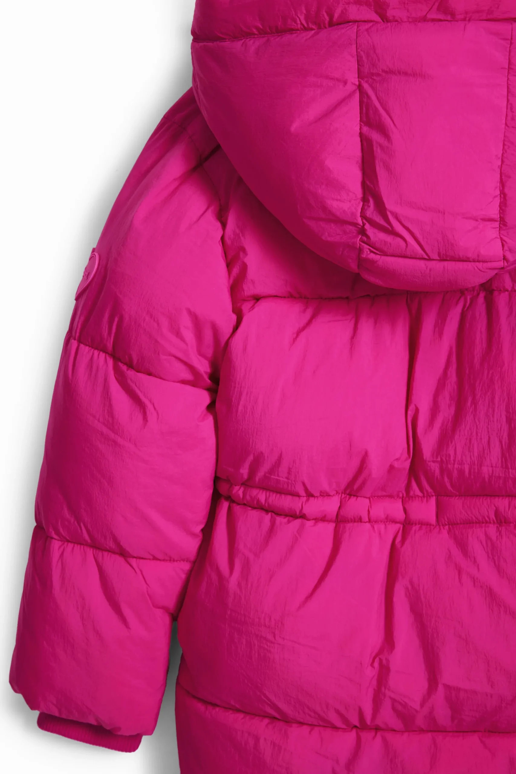 Abrigos Y Chaquetas-Desigual Abrigo largo gran capucha bolsillos