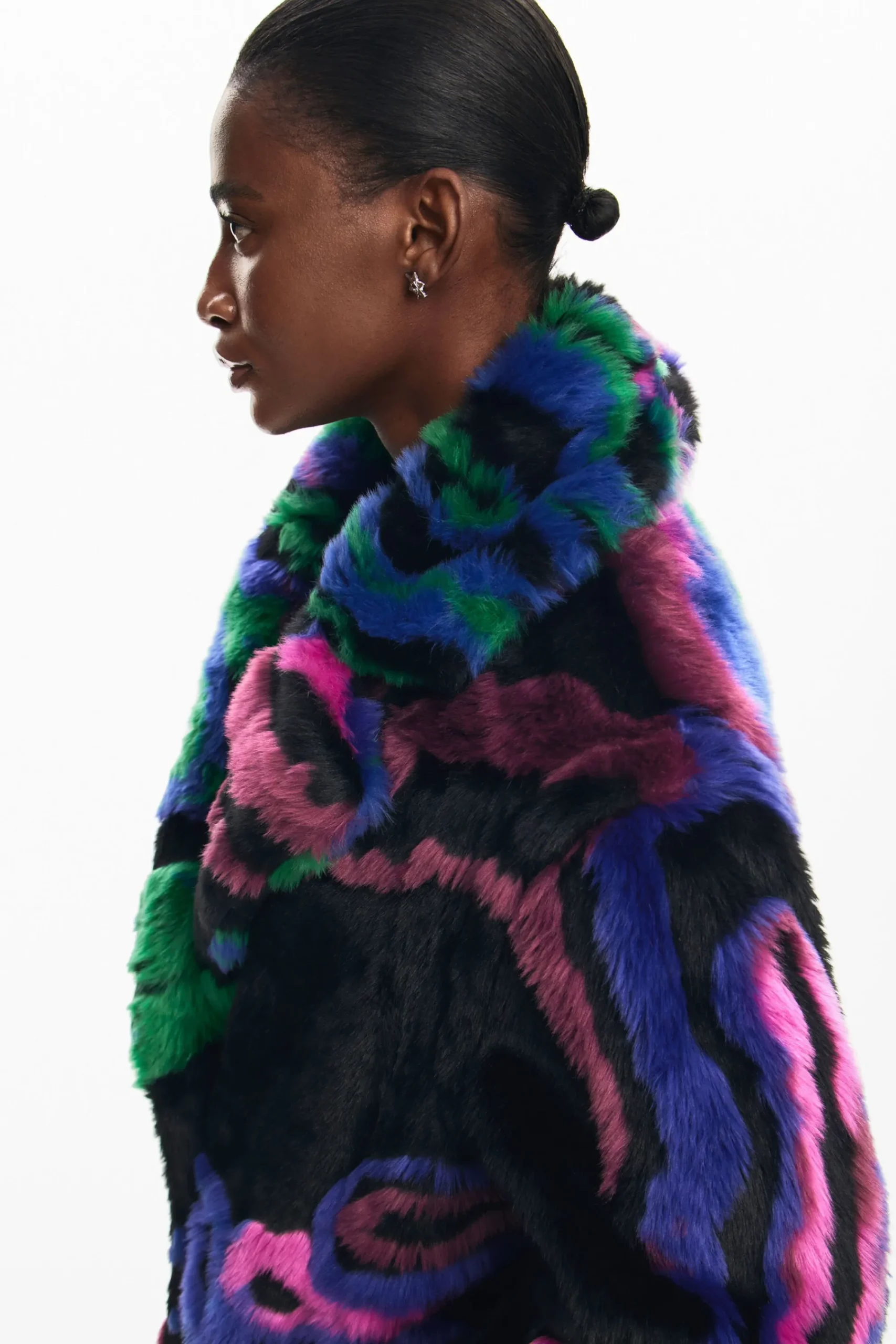 Abrigos Y Chaquetas-Desigual Abrigo pelo