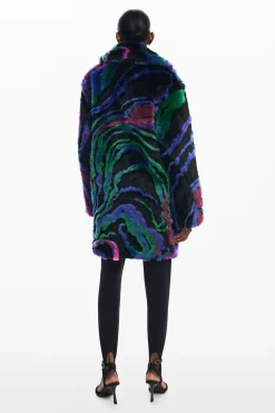 Abrigos Y Chaquetas-Desigual Abrigo pelo