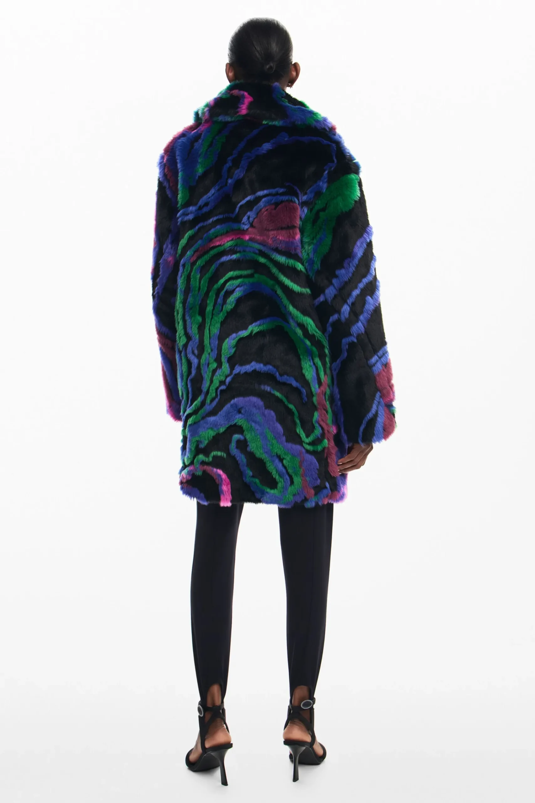 Abrigos Y Chaquetas-Desigual Abrigo pelo