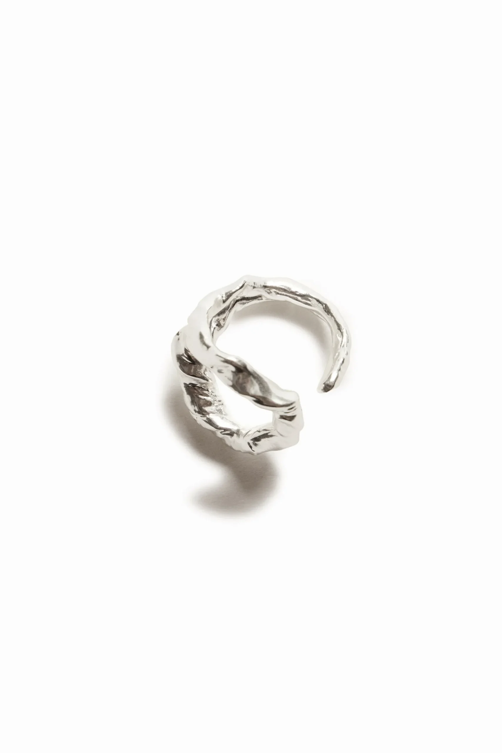Joyería-Desigual Anillo letra O baño plata Zalio