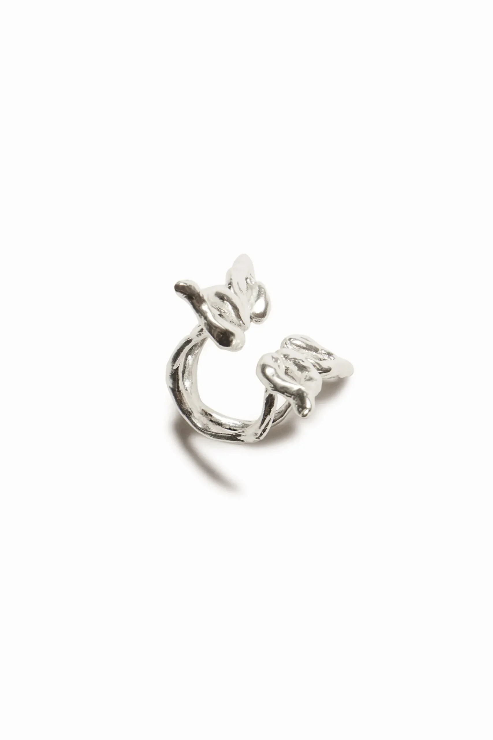 Joyería-Desigual Anillo mariposa baño plata Zalio