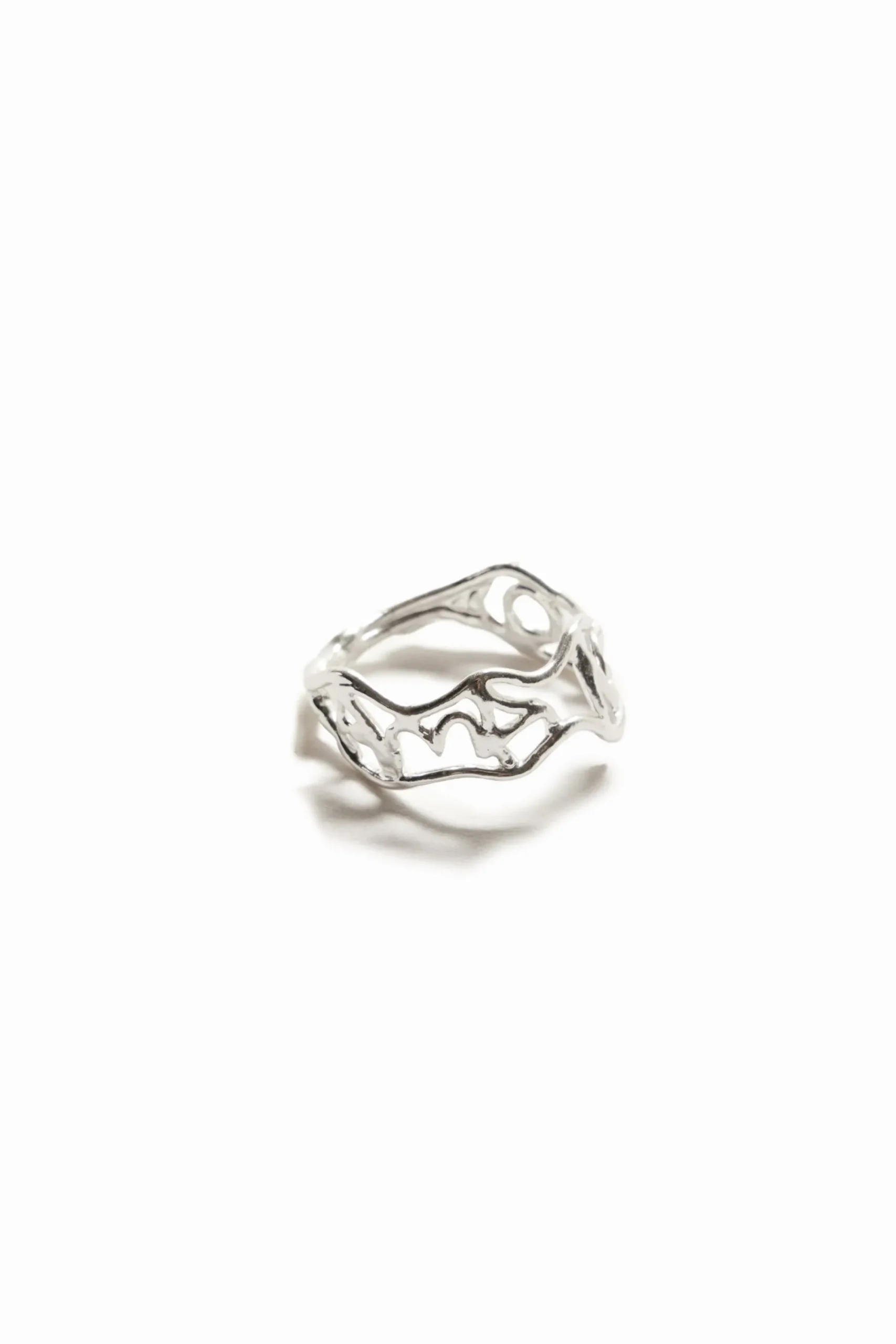 Joyería-Desigual Anillo mensaje baño plata Zalio