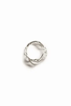 Joyería-Desigual Anillo mensaje baño plata Zalio