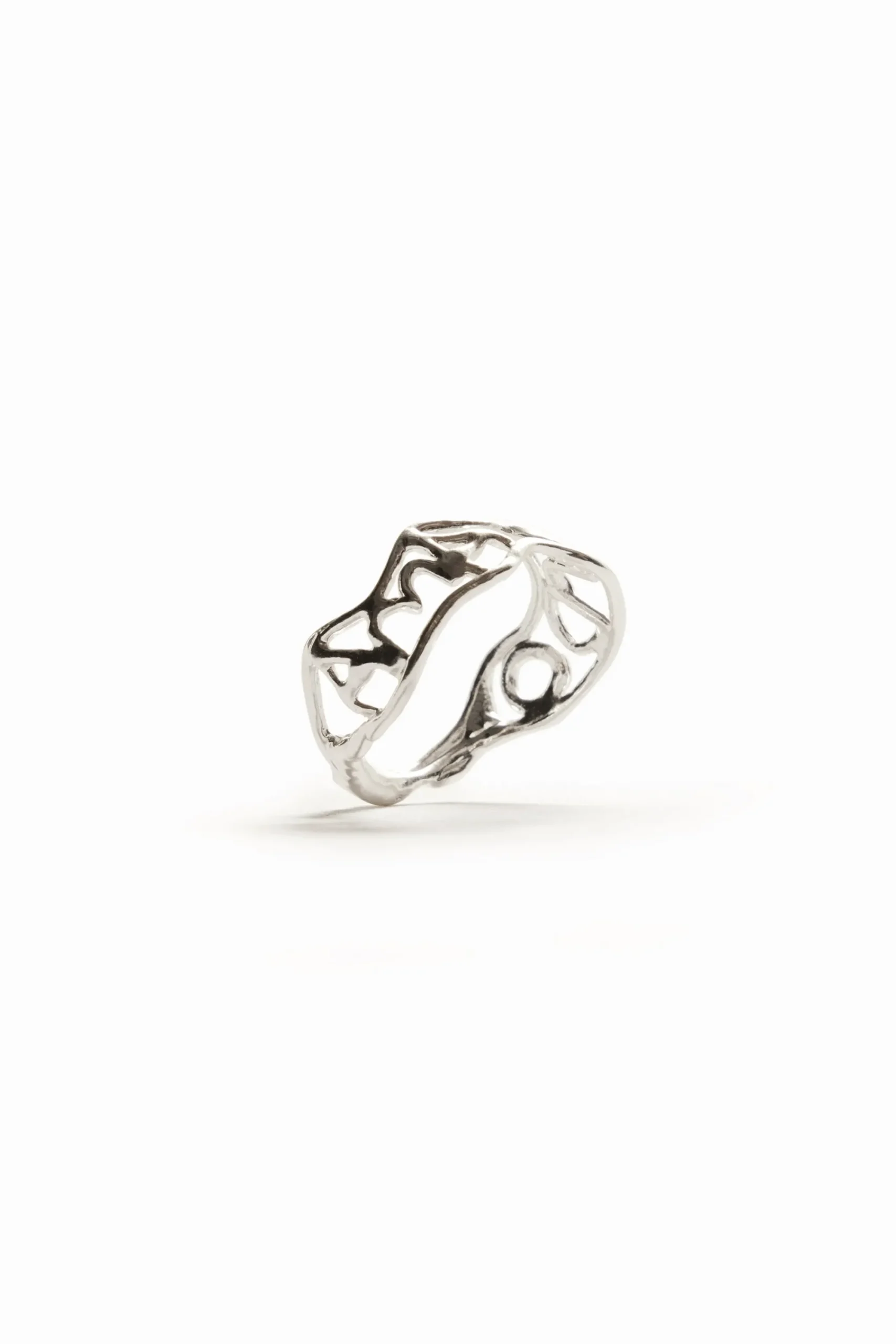 Joyería-Desigual Anillo mensaje baño plata Zalio