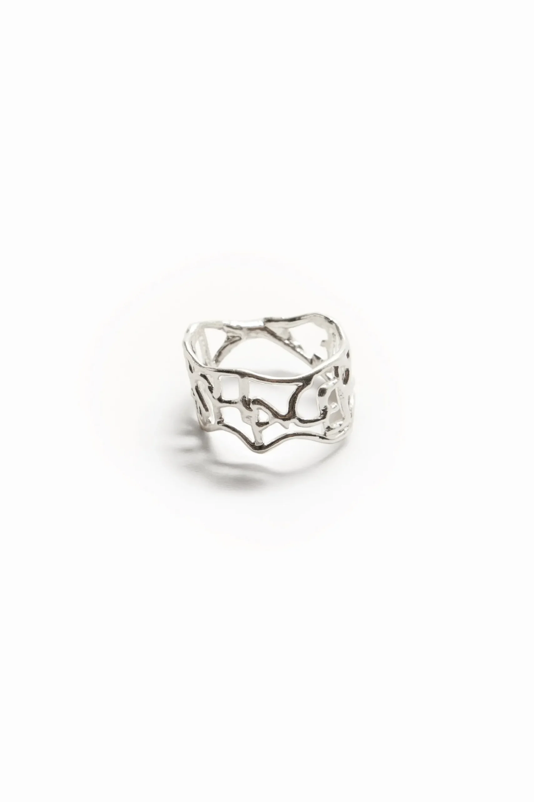 Joyería-Desigual Anillo mensaje baño plata Zalio