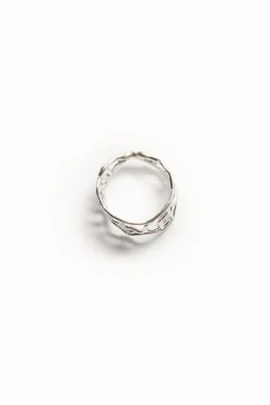 Joyería-Desigual Anillo mensaje baño plata Zalio