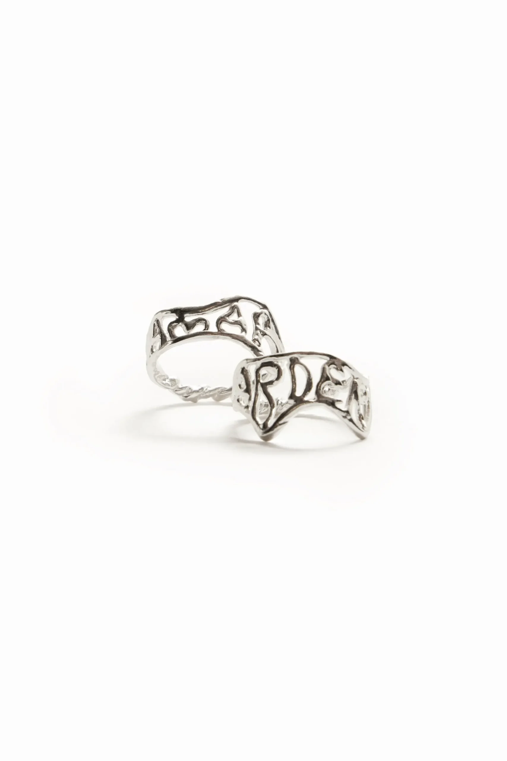 Joyería-Desigual Anillo mensaje baño plata Zalio