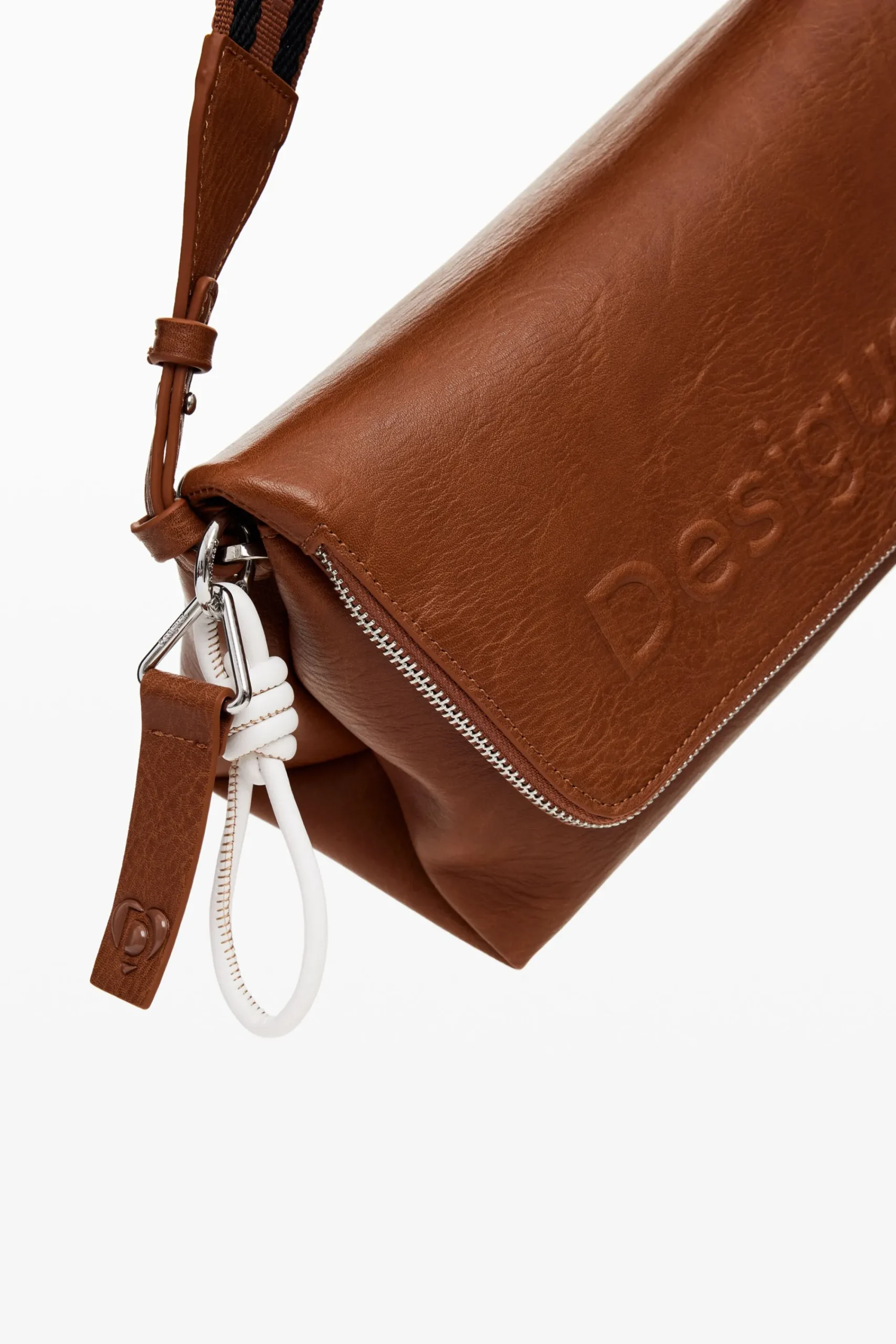 Bolsos|Bolsos Bandolera-Desigual Bandolera efecto piel