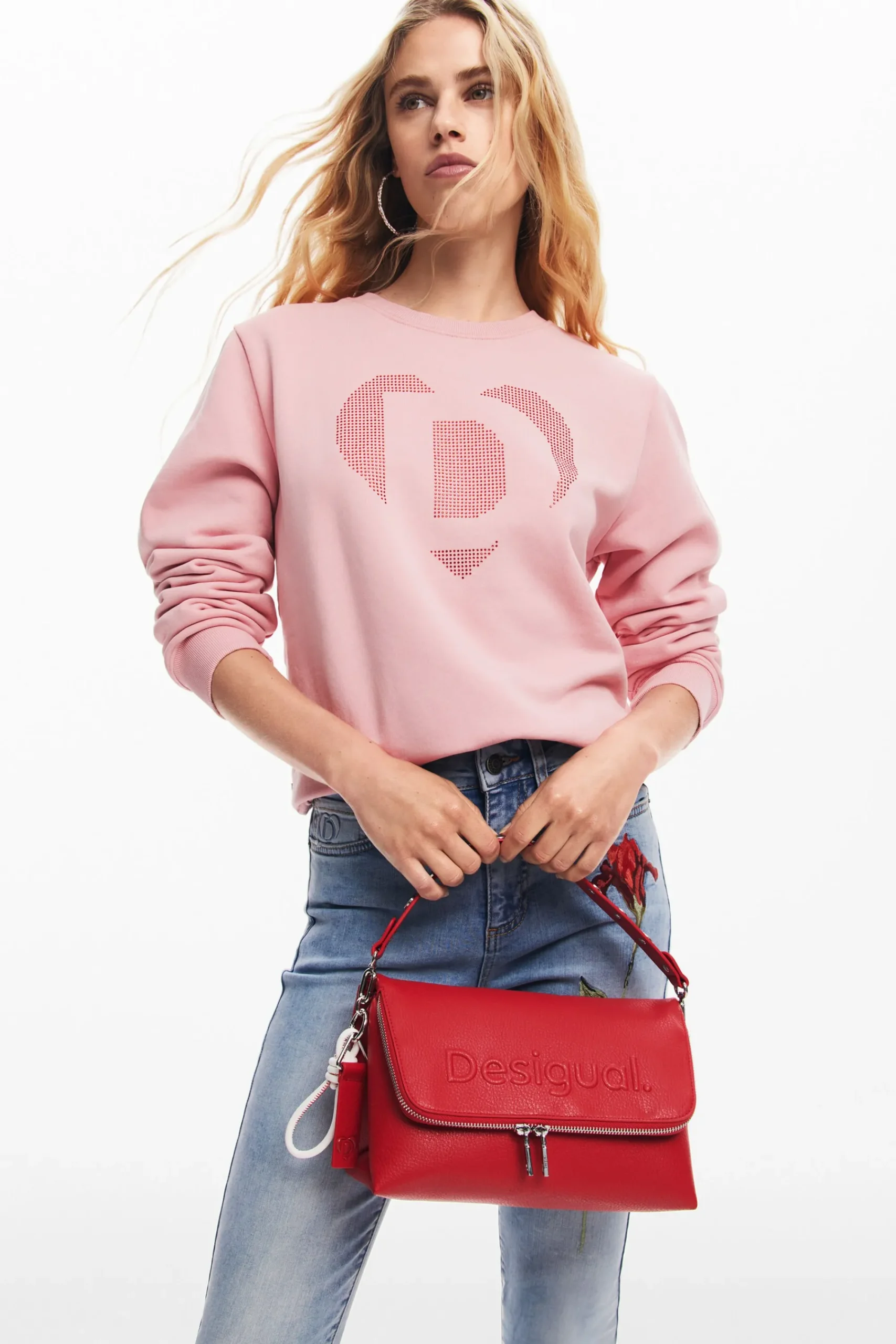 Bolsos|Bolsos Bandolera-Desigual Bandolera Half logo