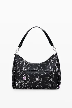 Bolsos-Desigual Bandolera M flores