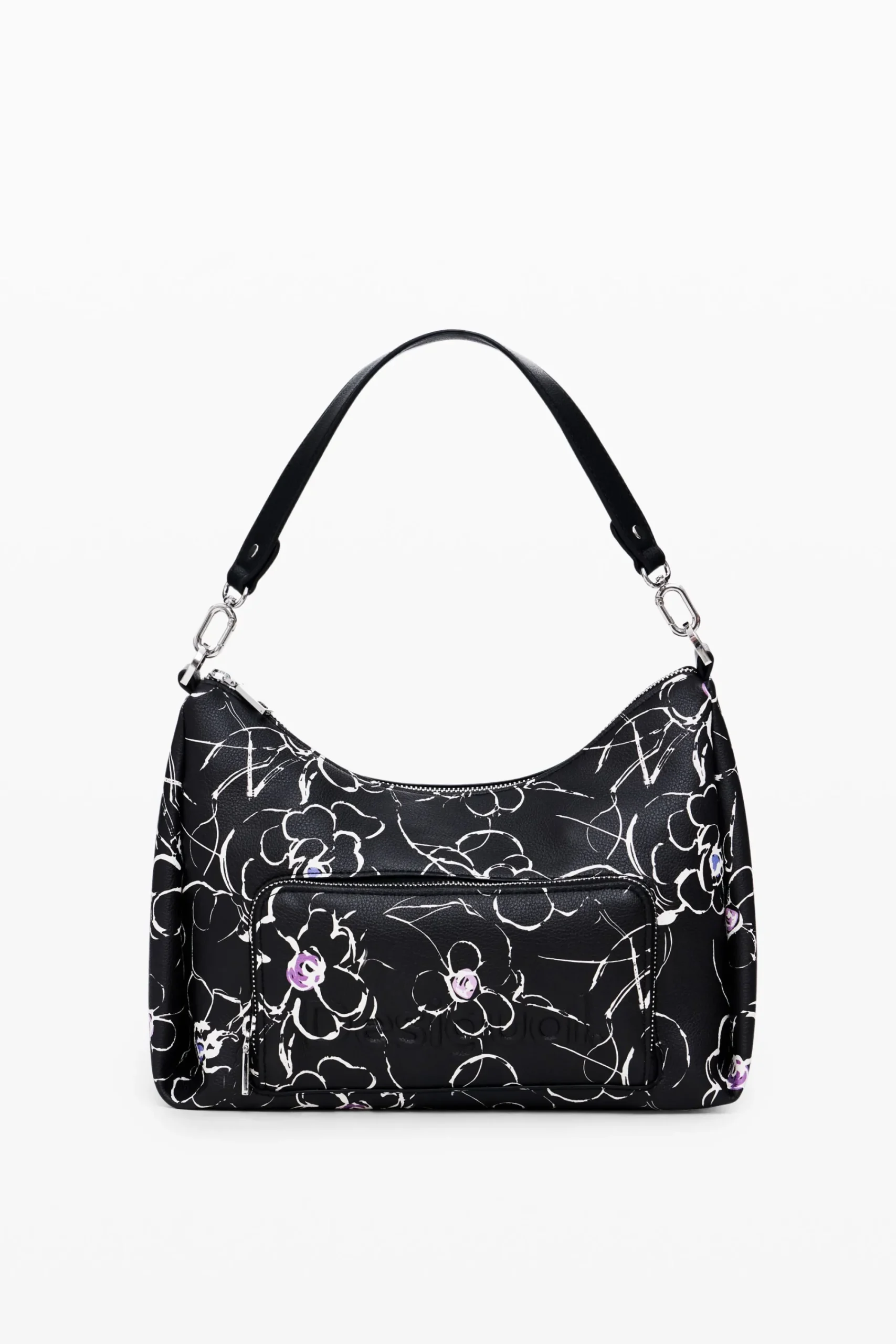 Bolsos-Desigual Bandolera M flores