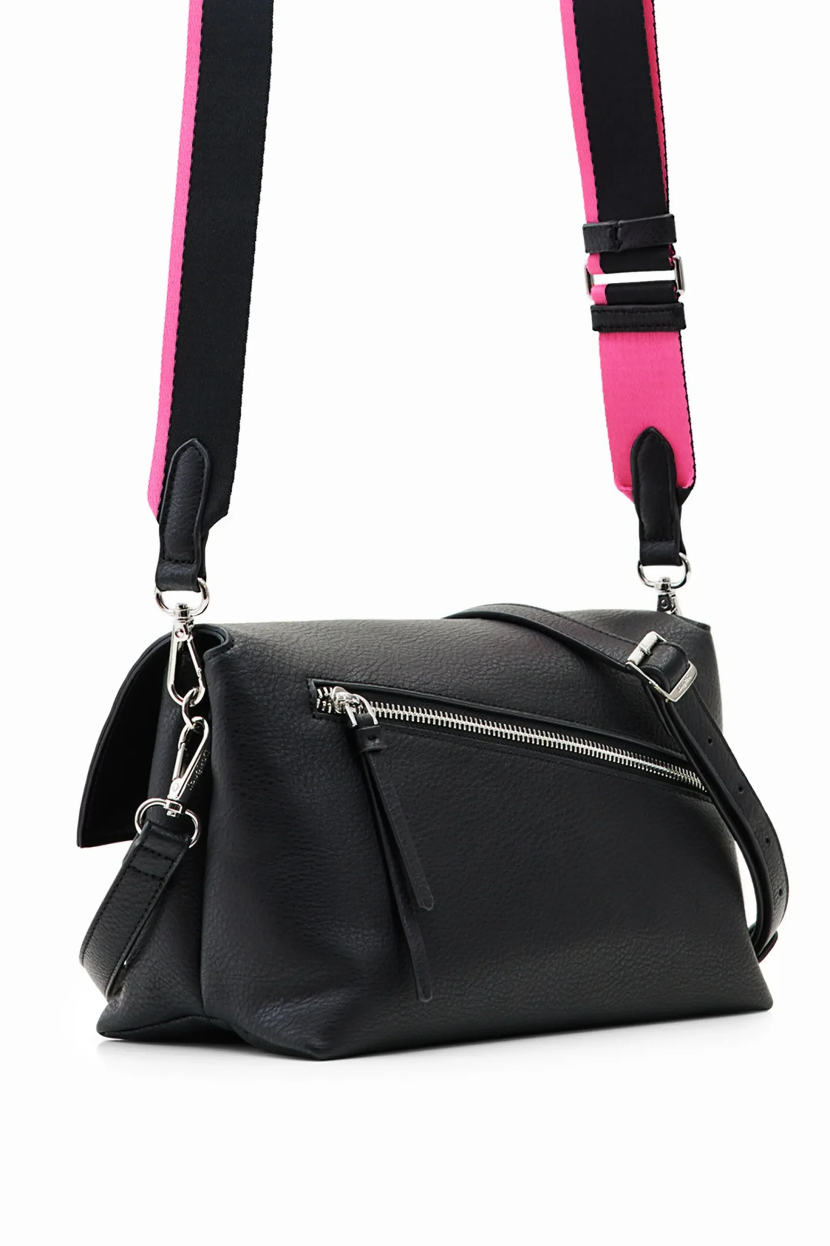 Bolsos|Bolsos Bandolera-Desigual Bandolera mediana half logo