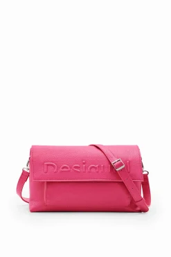 Bolsos-Desigual Bandolera mediana Half logo