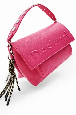 Bolsos-Desigual Bandolera mediana Half logo