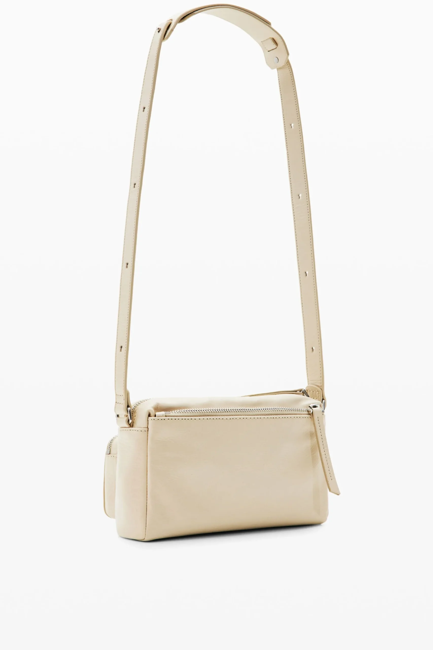 Bolsos|Bolsos De Piel-Desigual Bandolera pequeña piel bolsillos