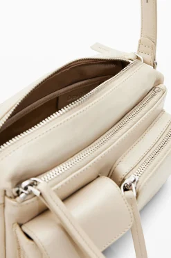 Bolsos|Bolsos De Piel-Desigual Bandolera pequeña piel bolsillos