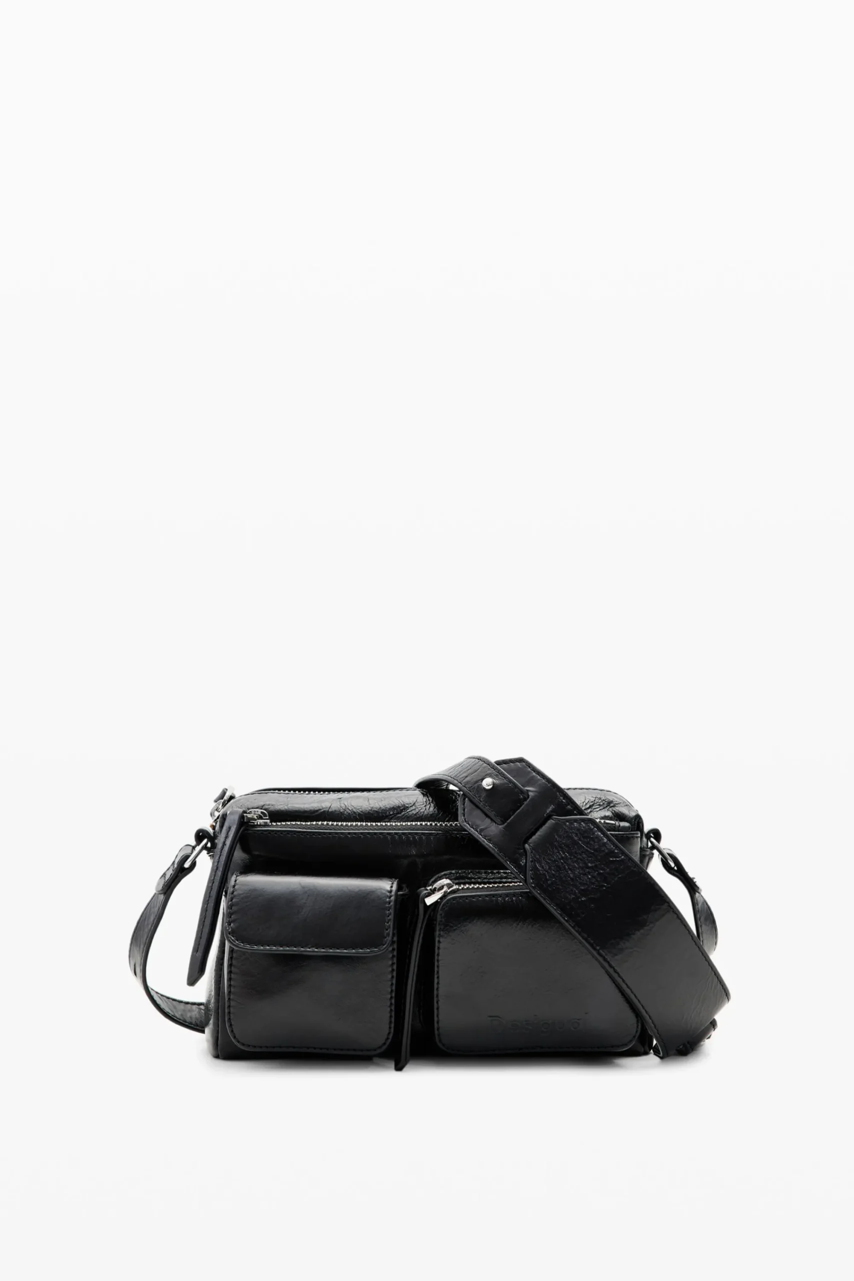 Bolsos|Bolsos De Piel-Desigual Bandolera piel S bolsillos