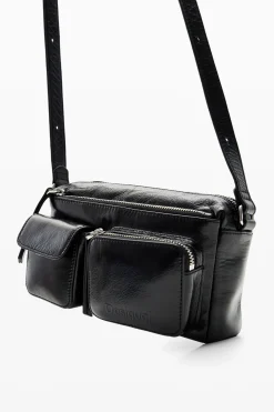 Bolsos|Bolsos De Piel-Desigual Bandolera piel S bolsillos
