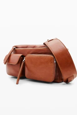 Bolsos|Bolsos De Piel-Desigual Bandolera piel S bolsillos