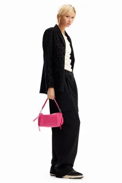 Abrigos Y Chaquetas-Desigual Blazer flocado geométrico