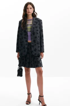 Abrigos Y Chaquetas-Desigual Blazer flores
