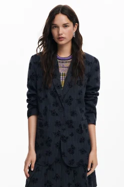 Abrigos Y Chaquetas-Desigual Blazer flores