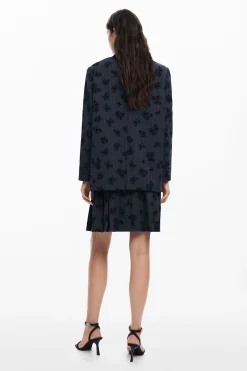 Abrigos Y Chaquetas-Desigual Blazer flores