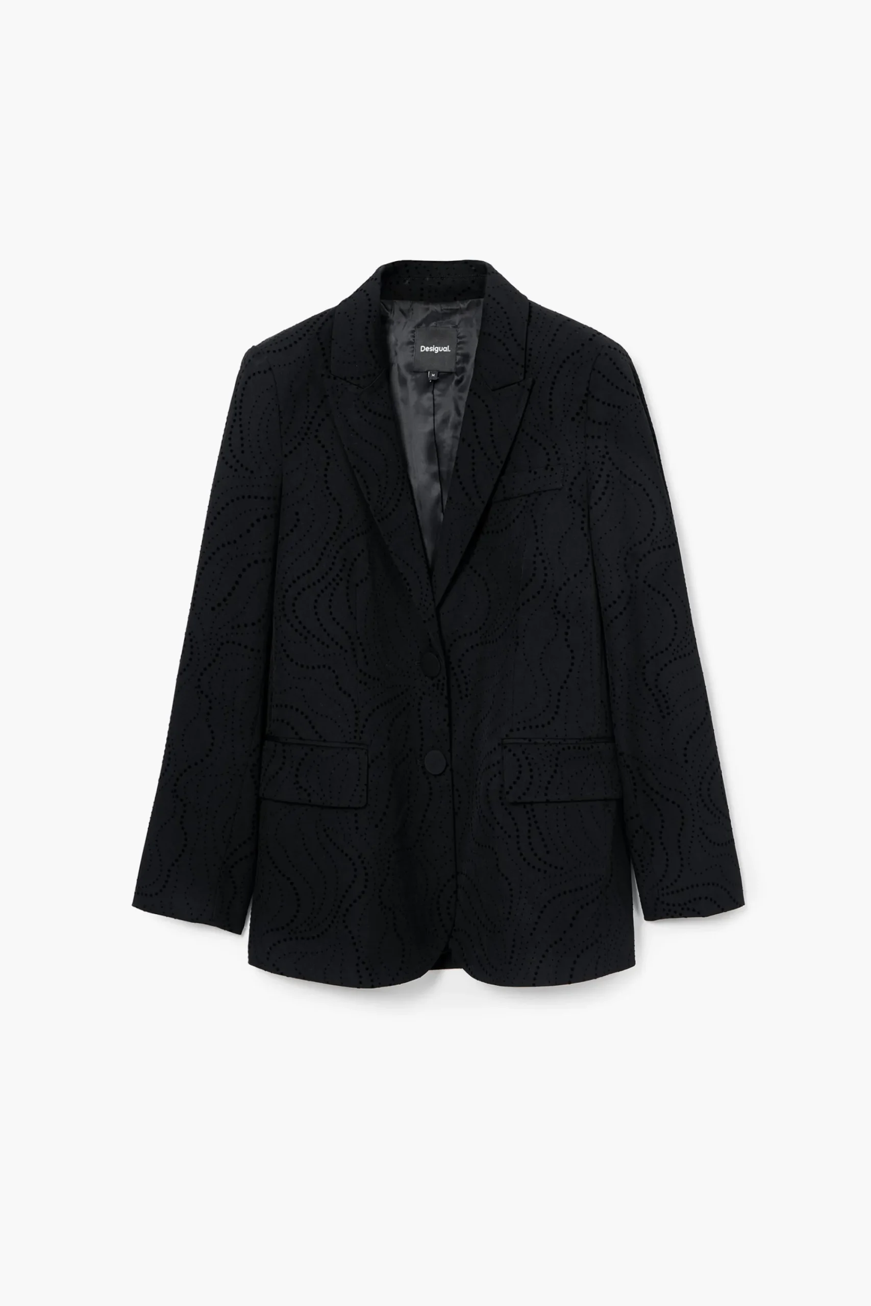 Abrigos Y Chaquetas-Desigual Blazer troquelada