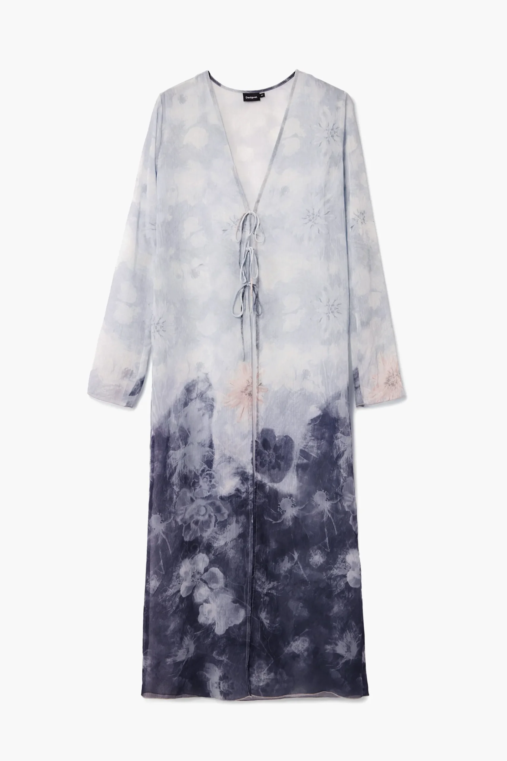 Camisas Y Blusas|Vestidos Y Monos-Desigual Blusa cuello pico volantes