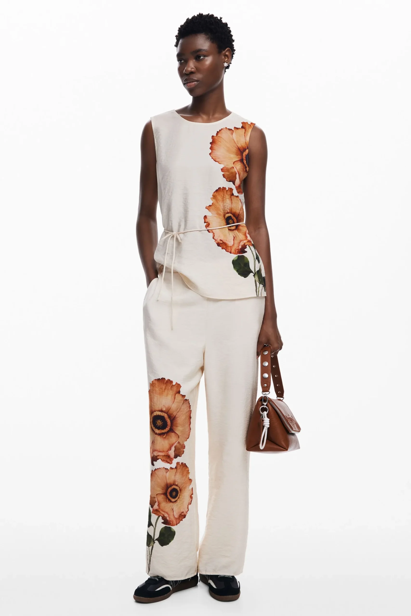 Camisas Y Blusas-Desigual Blusa flor