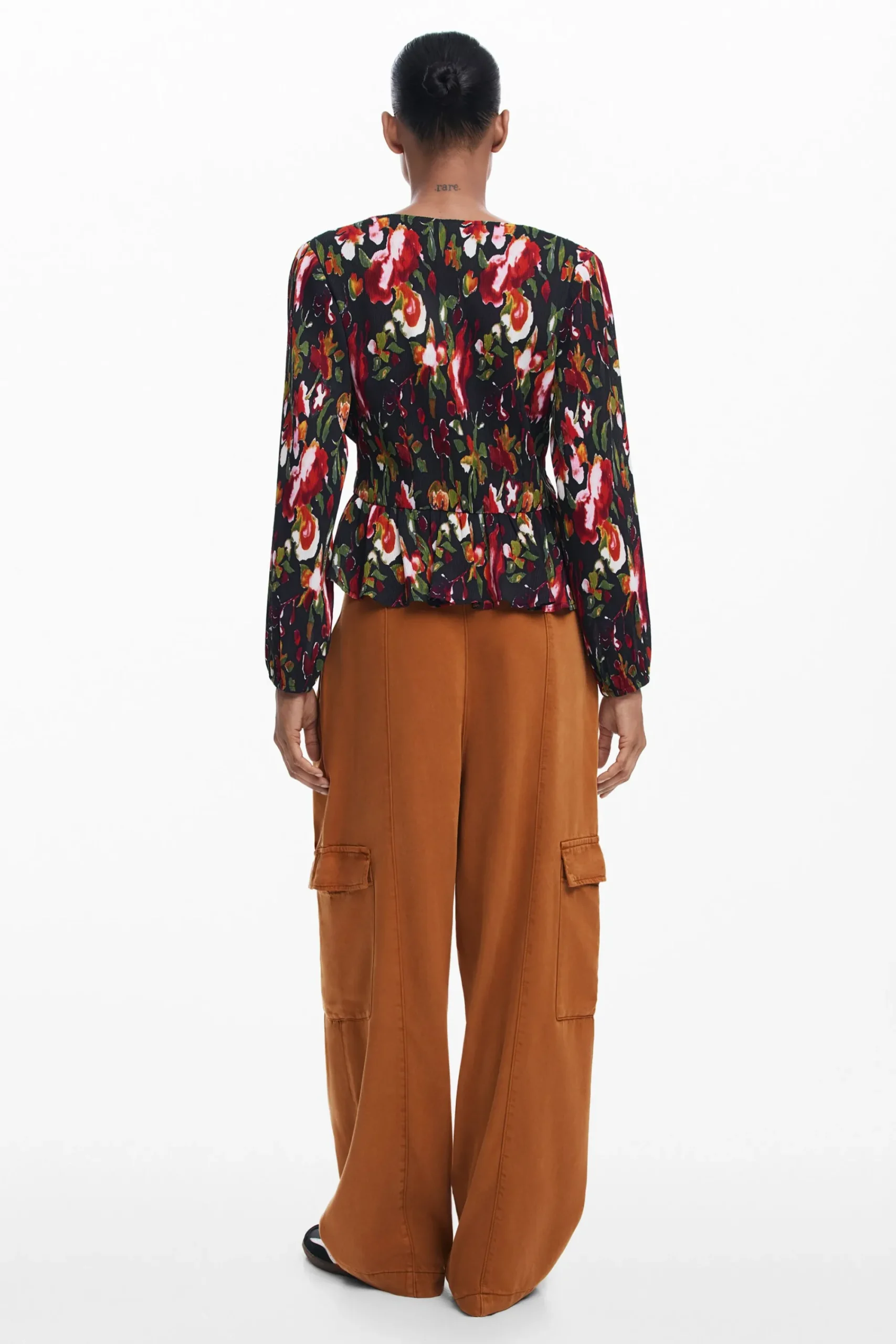 Camisas Y Blusas-Desigual Blusa flores