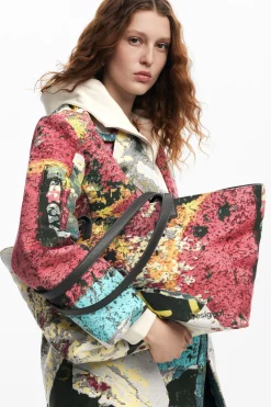 Bolsos-Desigual Bolsa bouquet M. Christian Lacroix