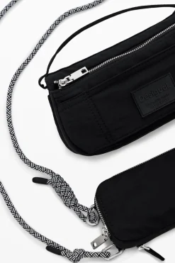 Bolsos|Bolsos Bandolera-Desigual Bolsa cruzada multibolsillo módulos